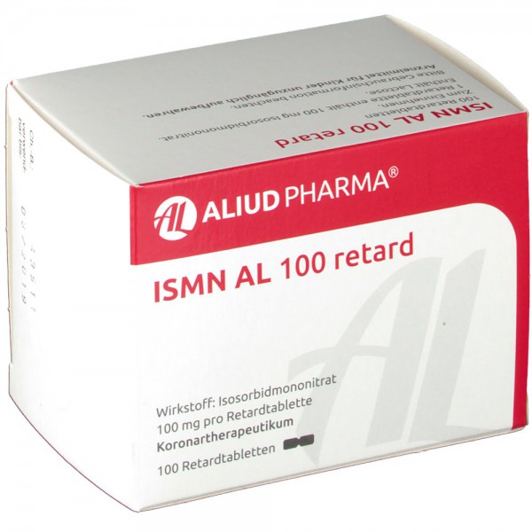 Исмн Ал ISMN AL RETARD - 100 таблеток  